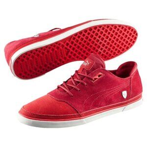LIMITED Edition‎ Italian Ferrari Puma Mens Vulcanised SF Sneakers Red